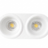 LUMOS Rond bombé Blanc Duo