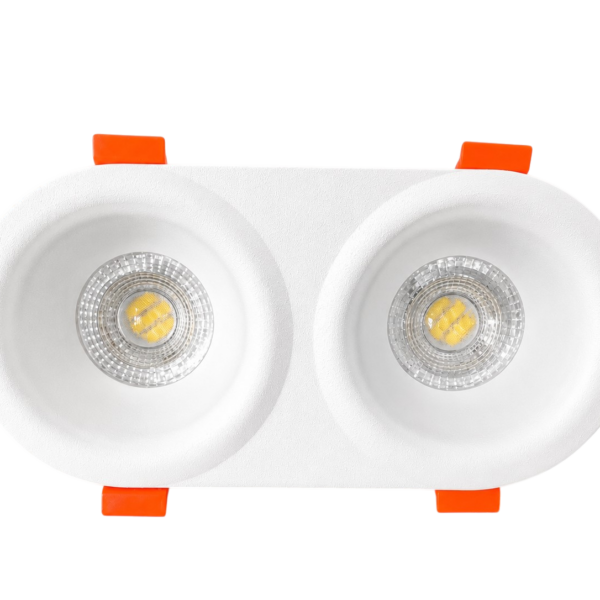 LUMOS Rond bombé Blanc Duo