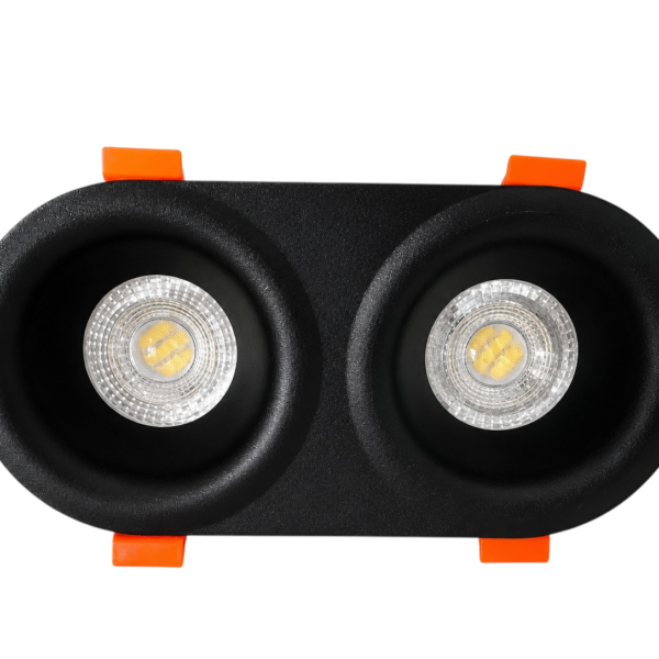 LUMOS Rond bombé Noir Duo