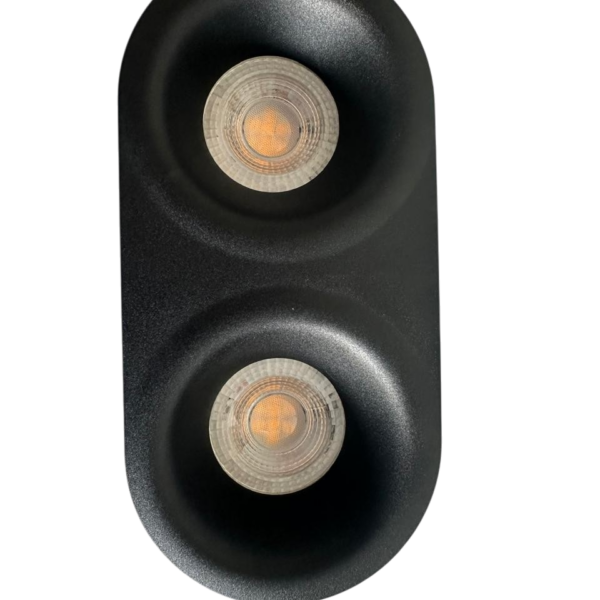 LUMOS Rond bombé Noir Duo
