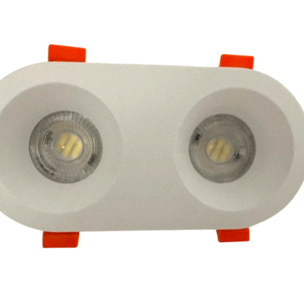 LUMOS Rond Simple Blanc Duo