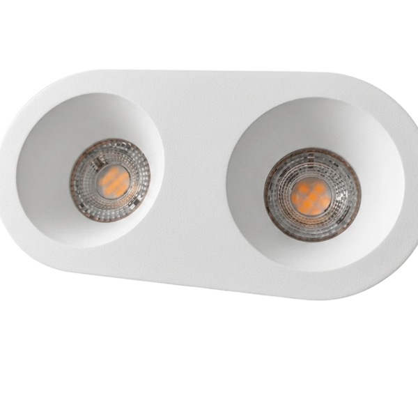 LUMOS Rond Simple Blanc Duo