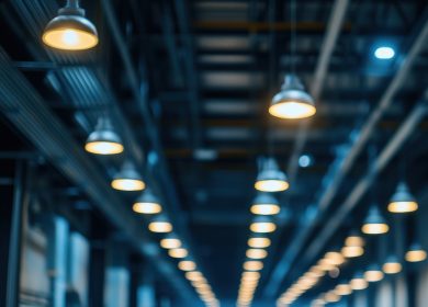L'importance cruciale de l'éclairage avec l'armature industrielle dans la production moderne